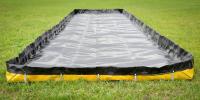 Chemical Resistant PVC Foam Leak Barrier For Hazardous Liquids
