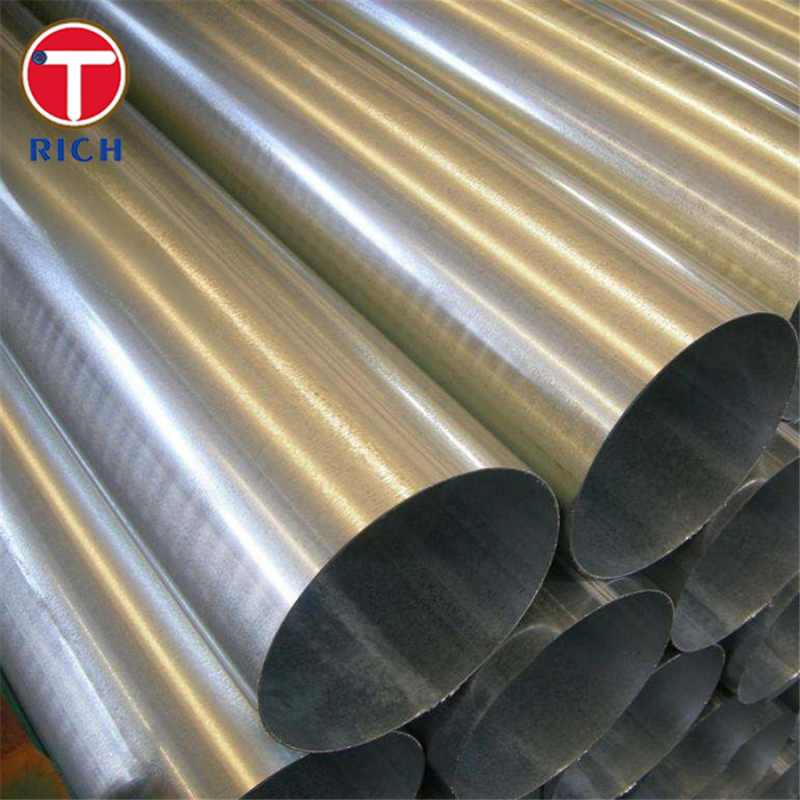 ASTM A787 Exhaust System Welded Steel Tube Electric Resistance Metallic Coated Aluminum Tube
