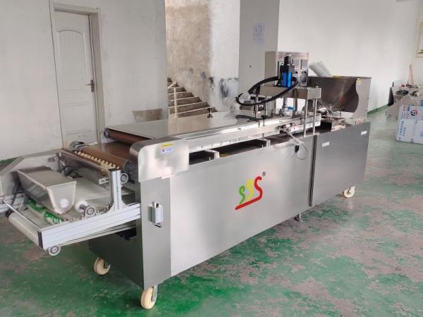 Chaîne de production arabe de tortilla de pain par la presse de pression atmosphérique ou la presse de pression hydraulique