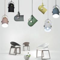 Luzes ajustáveis nórdicas do pendente do ângulo de luz da gota do metal do minimalismo para a mostra da barra