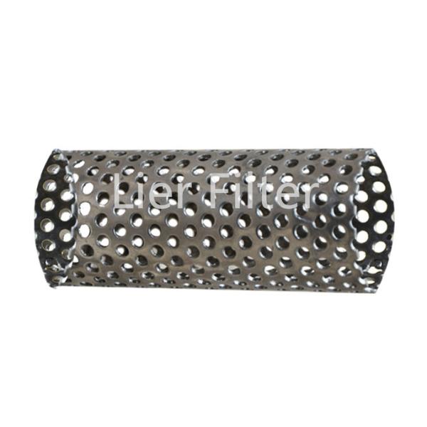 SS304 SS316 Cylinder Perforated Metal Wire Mesh 0.1-200mm Hole