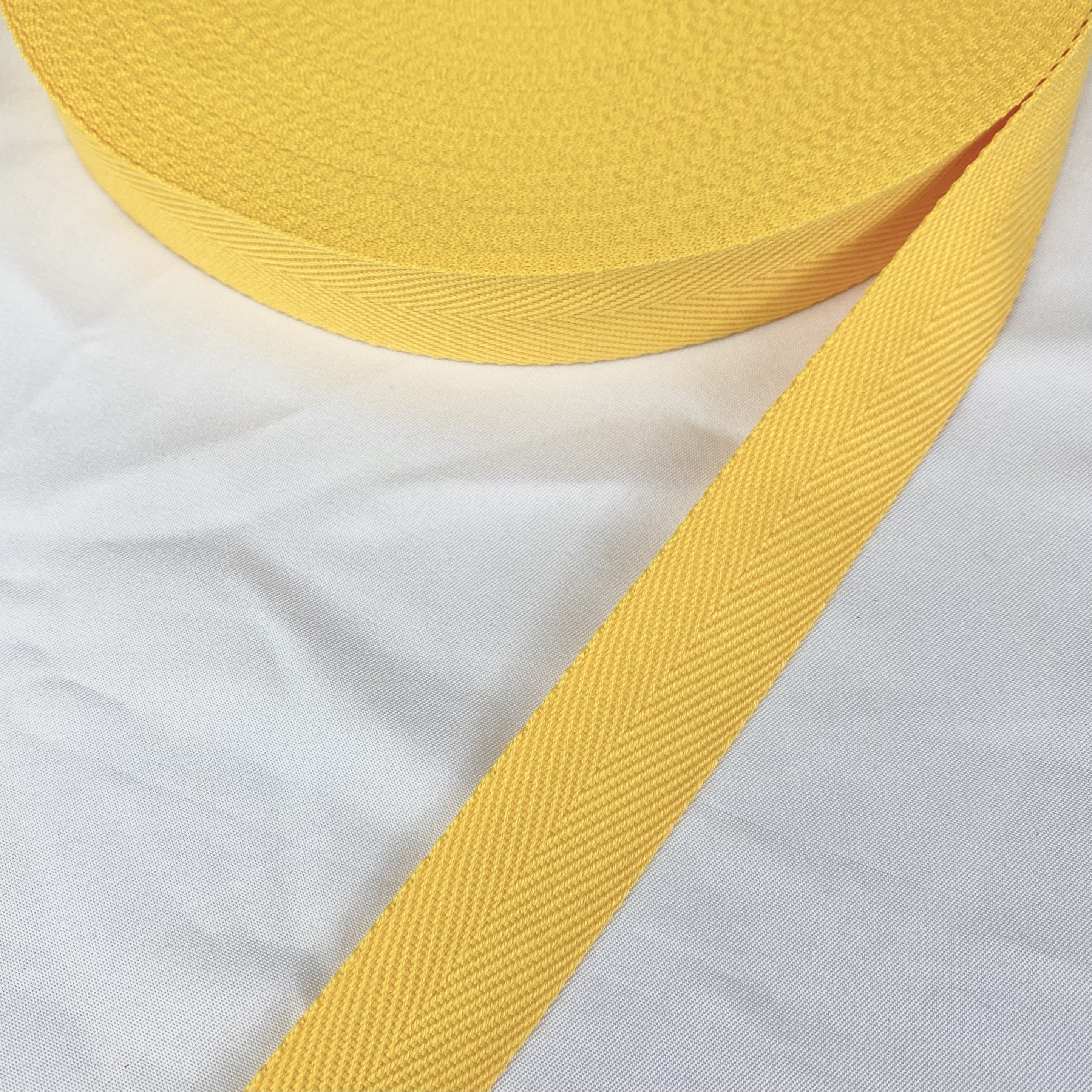 Herringbone polyester-cotton webbing Various colors Backpack strap Belt Handbag strap