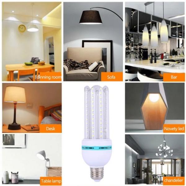 Transparent Color Spiral Led Lamp CE 16w B22 Led Bulbs Small Volume