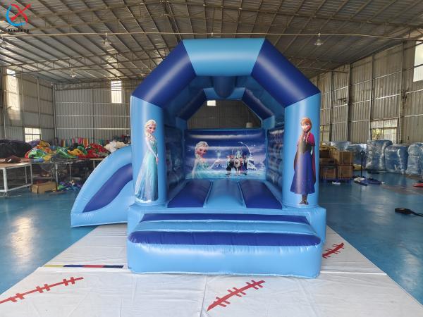 Suppiler Inflatable Frozen Princess Elsa Bouncy House With Slide Combo
