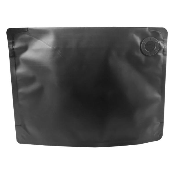 Aluminum Foil Matte Black Plastic Slider k Mylar Bags Childproof Exit Packaging
