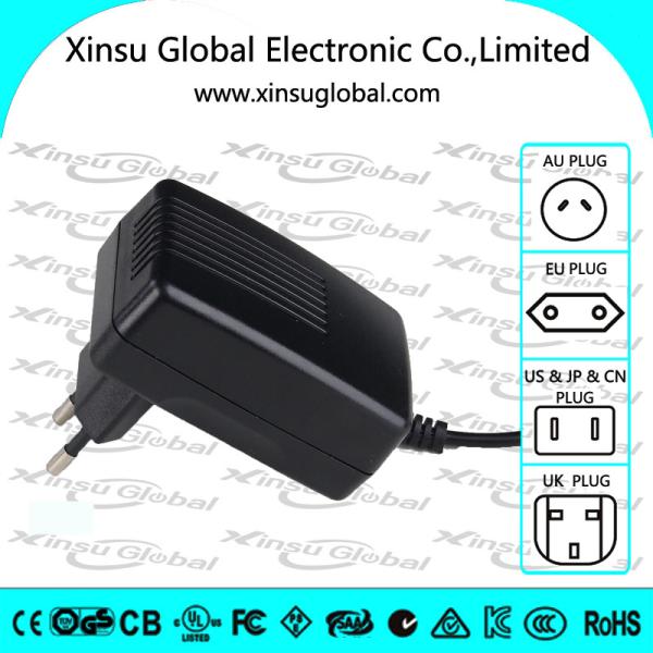 wall mount power adapter external 12V 2A power adapter for LED CCTV camera security system Led lamp