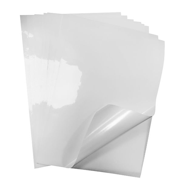 Waterproof Custom Size Vinyl A4 Label Stickers for Laser & Inkjet Printers