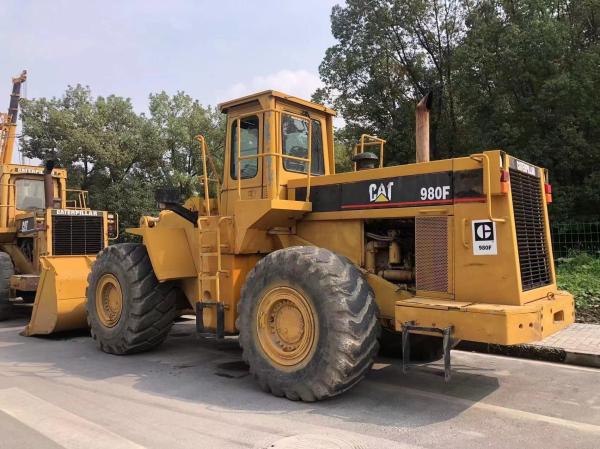 Used CAT 980F Loader No Leaks, Good Tires, Affordable Price Full Service History