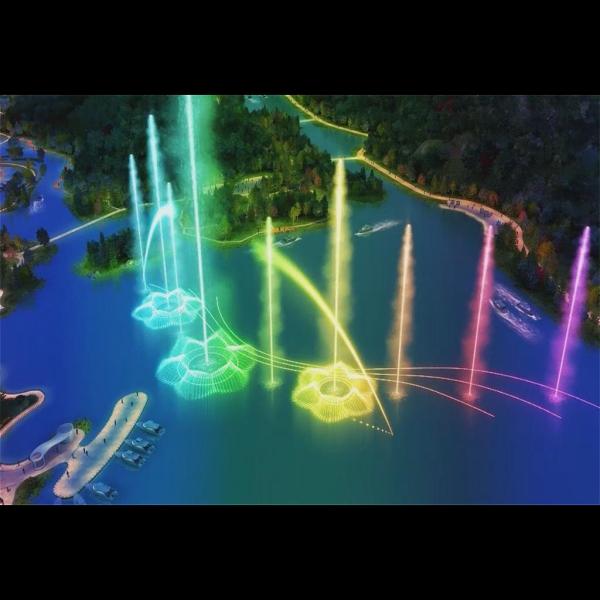 Специальный персонаж 100М Спрей фонтан супер высокий на открытом воздухе