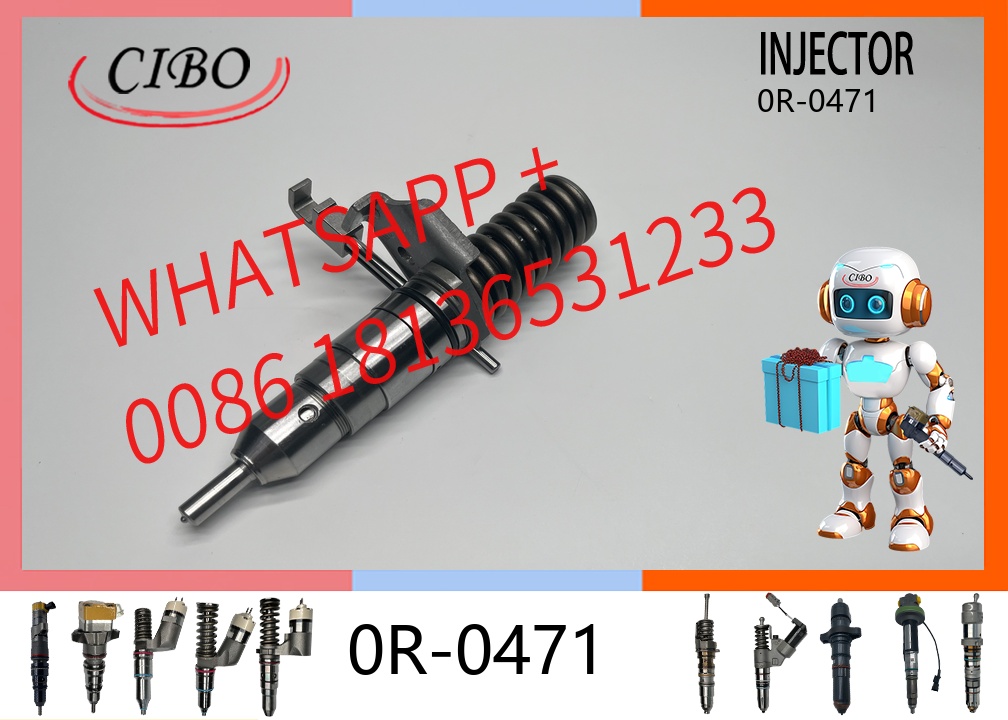 original 0R-0471 Diesel Engine Fuel Injector for 3116 Excavator 200B 320B 322B 325B 446B Mechanical Fuel Injector Nozzle 0R0471 9Y-4982 102-7038 127-8205 original new injector
