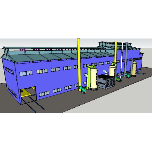 Turnkey Wastewater Treatment System Easy Maintenance for Hot Dip Galvanizing Rinsing