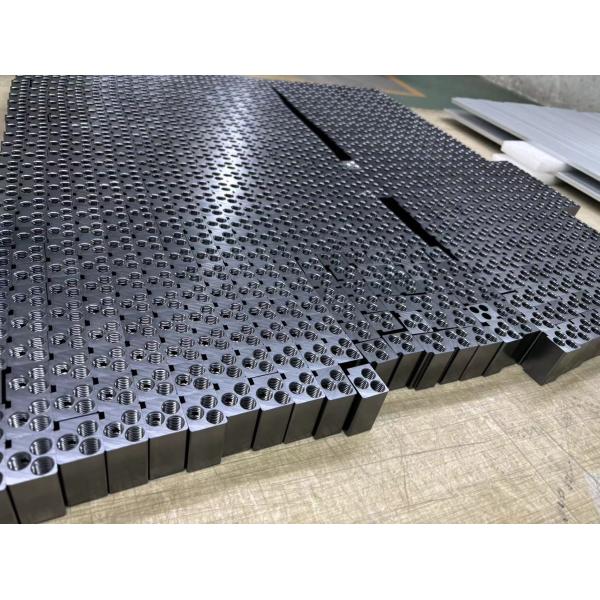 Grade 6063 Aluminum Fabrication Services Cut CNC Drilled Brushed Anodized Products