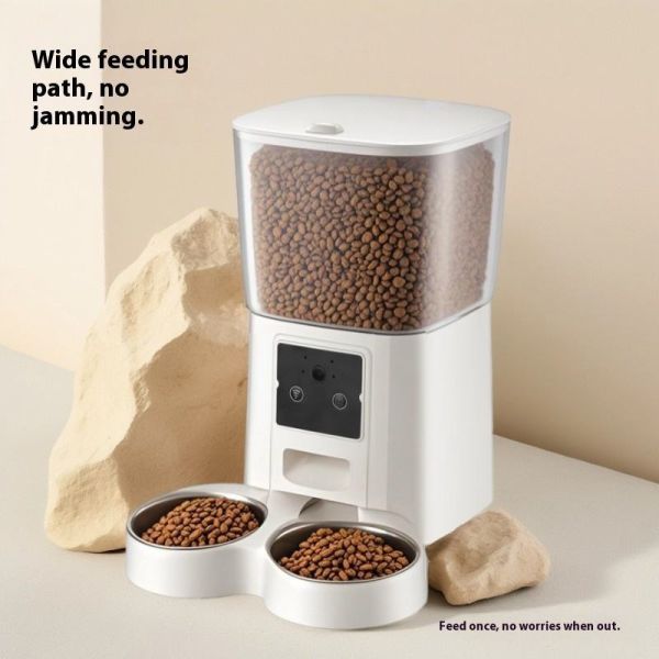 WiFi Type Pet Feeder for Remote Feeding Scheduled Auto Dog Cat Food Station