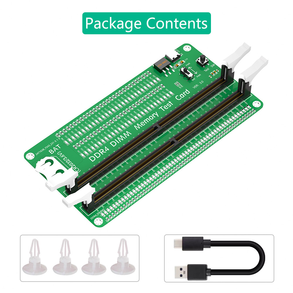 Компьютер для настольных компьютеров RAM DDR4 DDR Adapter Tester