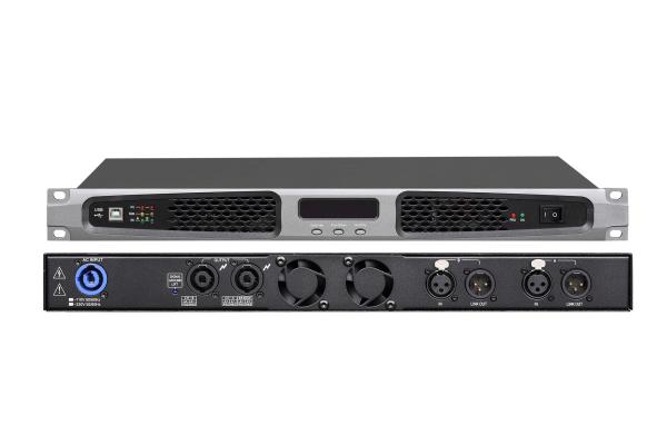 250W*2 Class D Audio Amplifiers XLR Input / 1U Class D Power Amp