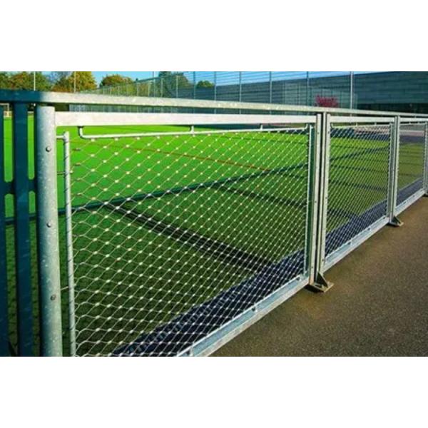 316 Red de cuerda cerca 25*25mm para barandillas balaustrada red de seguridad escaleras de zoológico