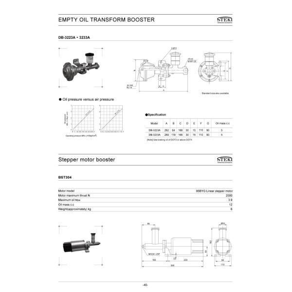 7 1 Supercharger Ratio Hydraulic Brake Air Oil Pressure Transform Booster for Industrial