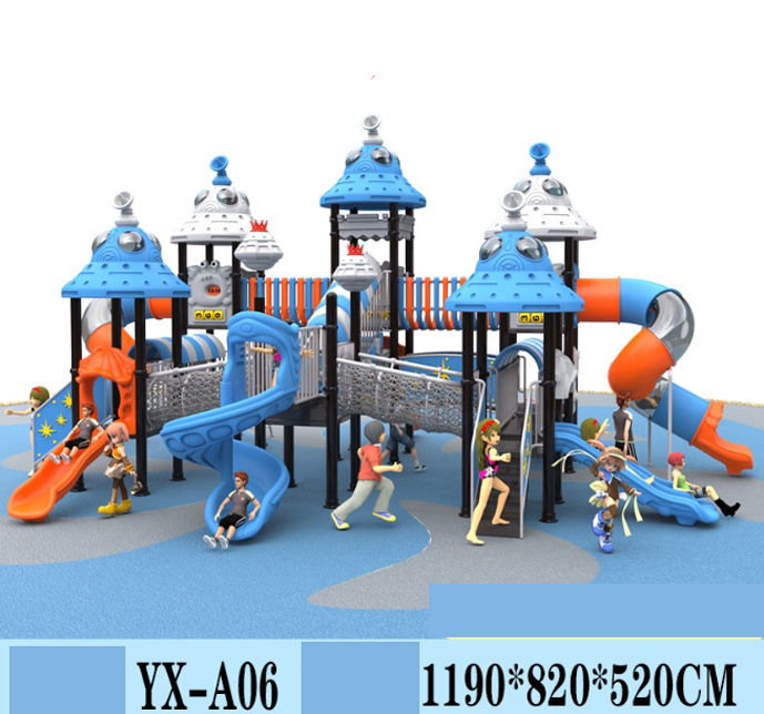 High-quality LLDPE plastic galvanized steel outdoor  children's playground equipment kindergarten at a competitive cost 
