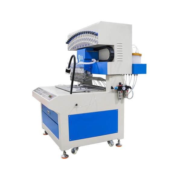 18 Colors Silicone Dispensing Machine Enlargement Style for Making PVC Keychain