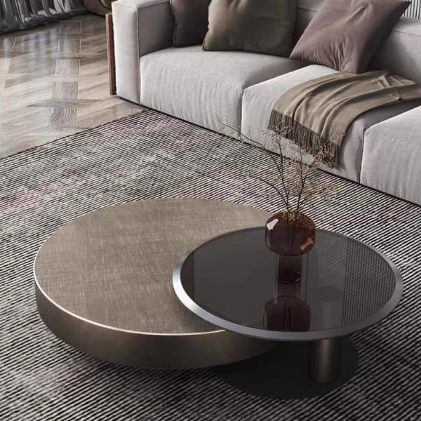 Elegance And Contemporary Style Coffee Table Set