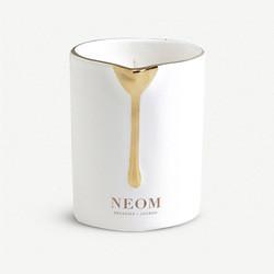 Household Wedding Candle Holder Pottery , Luxury Gold Candle Jar With Spout