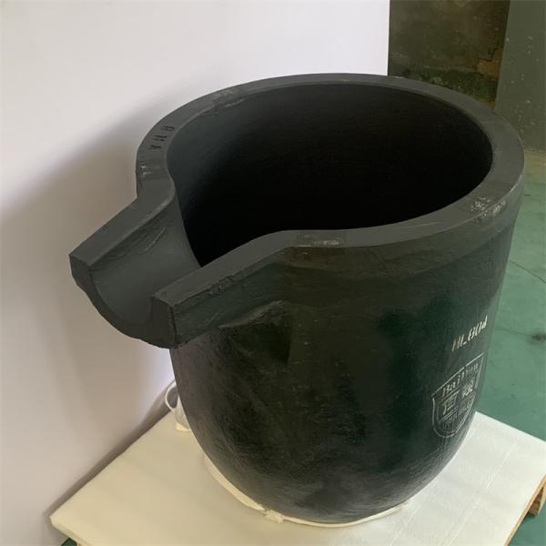 Creusets en graphite au carbure de silicium durables pour la fusion du graphite à haute température