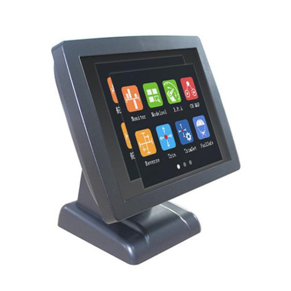 Resistive Touch Screen Retail Restaurant Pos System Windows 10 With 8 LED Display