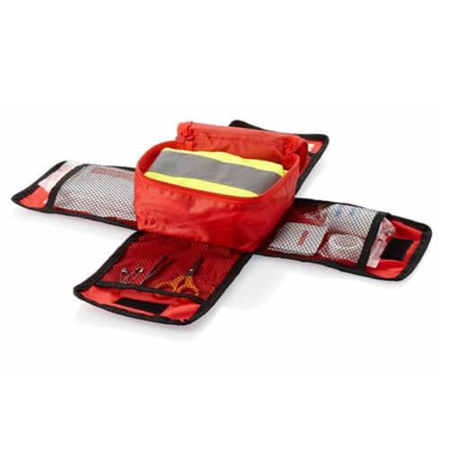 Fordable Nylon Custom Medical First Aid Kit Multi Separate Pockets