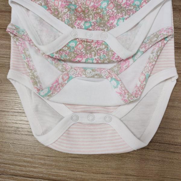 7 Days Sample Order Lead Time Supported Style Short Sleeve Baby Rompers with Button