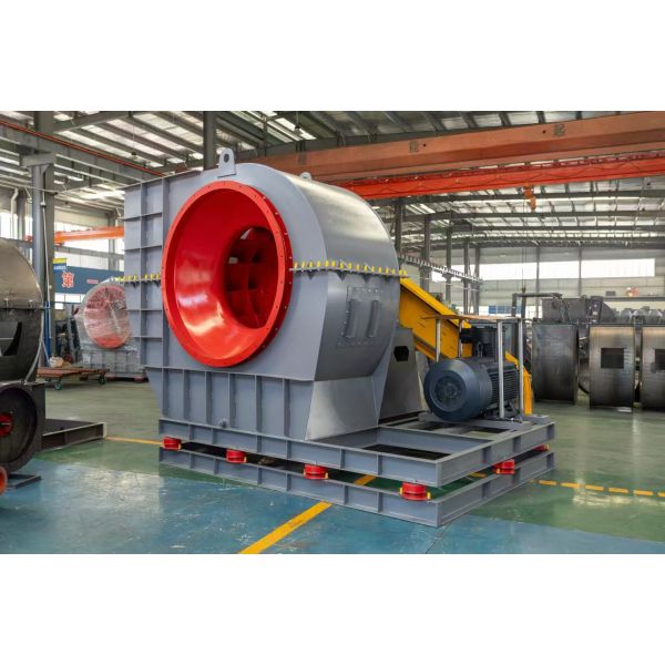 Industrial Centrifugal Fan Blower Backward Curved Design for Airflow in Cement Power Generation and Dust Collection Applications