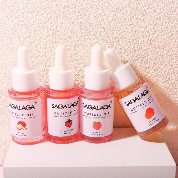 MSDS Certified Scentless Cuticle Oil with Vitamin E and Vitamin B Healthy Formulate Private Label Sagalaga Natural Nails