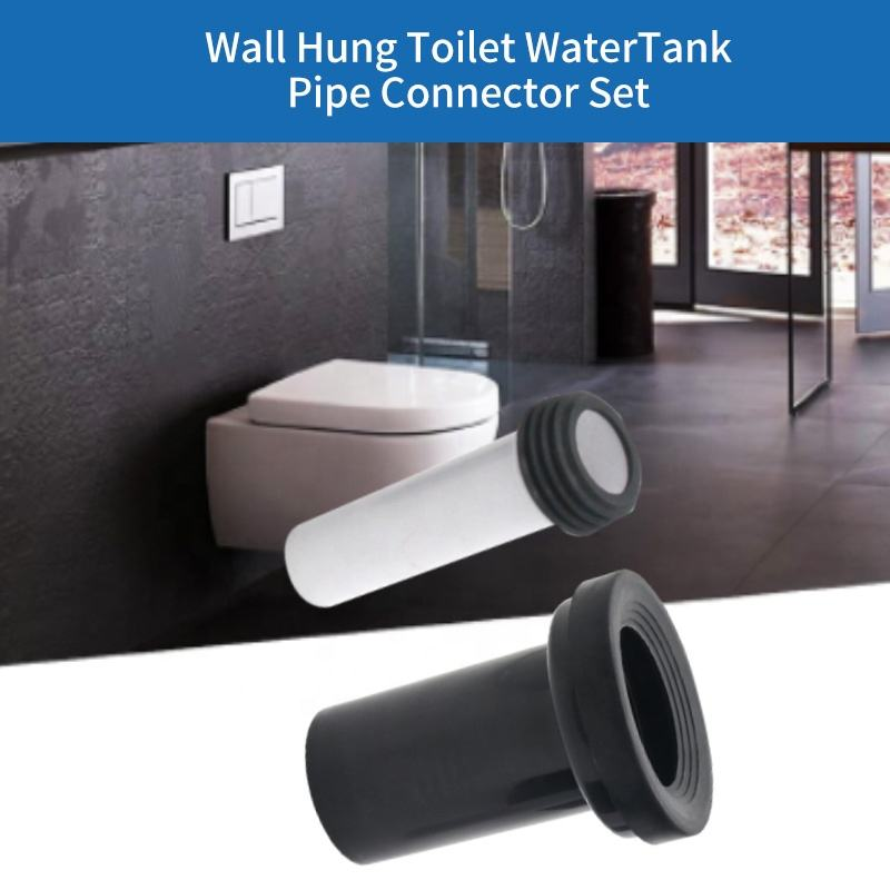180mm D90 Modern Plastic Direct-Drain Pipe, With Hidden Water Tank And Wall-Mounted Toilet Connection