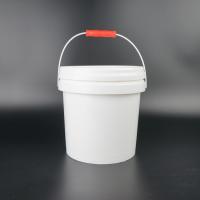 Produto comestível Pail Bucket White Round plástica 3 litros