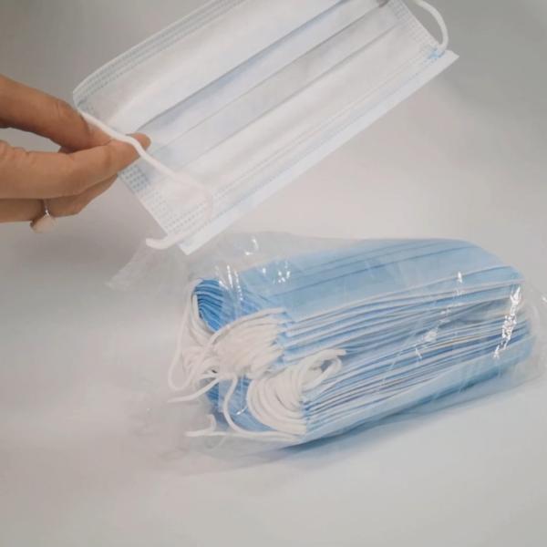 Non Woven Earloop Disposable Masks , 3ply Medical Surgical Face Mask