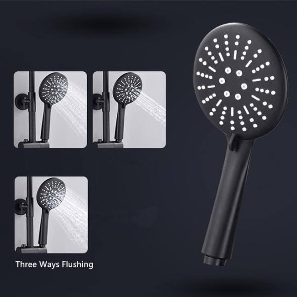 Очерненный латунный санитарный душ изделий установил горячий и холодный дождь