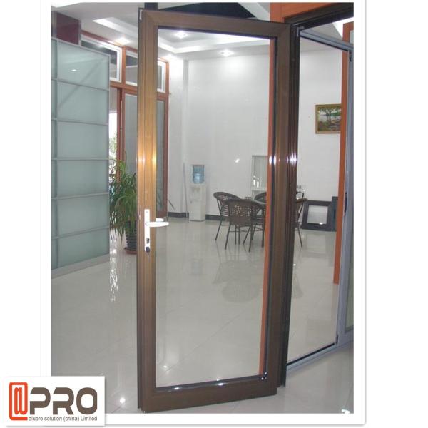 Fancy Double Glazing Aluminum Hinges Swing Casement Door Custom Size magnetic door hinges,door hardware hinge door hinge