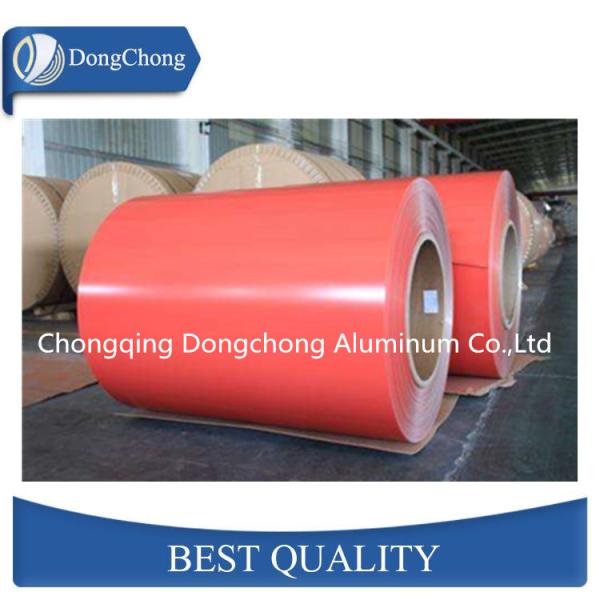 Coloured 1050 Aluminium Alloy Sheet Roofing , 1060 White Painted Aluminium Sheet