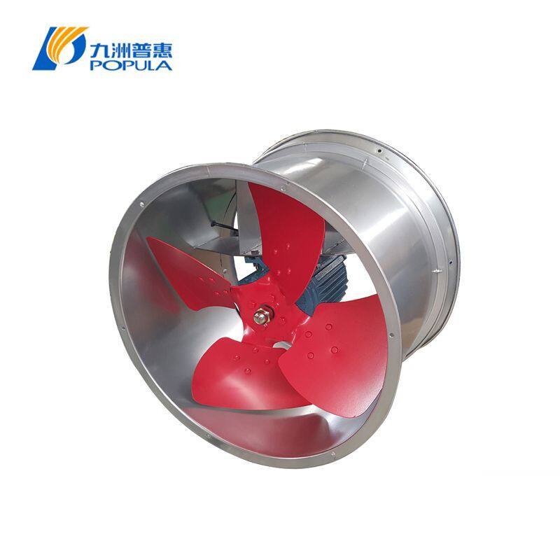 Energy Saving Smoke Pressurization Fan 3D Flow Blade High Airflow Industrial Pipeline Fan