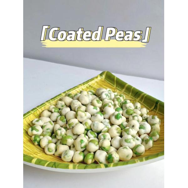 Salty Sweety Green Pea Snack Wasabi Roasted Fried Peas Snack