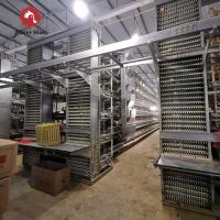 Type cage de poulet de couche 195*230*150 complètement automatique de H pour la ferme avicole