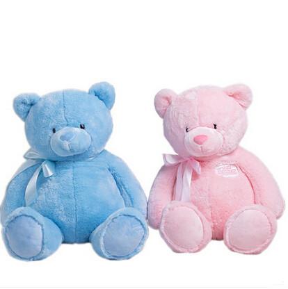 Lovely 12 Inch Blue Teddy Bear Stuffed Soft Plush Toys For Promotion Gifts