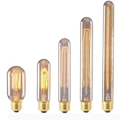Ampoule  Retro Led Vintage Filament Bulb T30 Carbon Filament Bulb T185 E27 E26