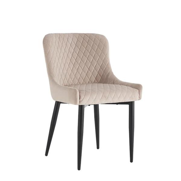 Practical Antiwear Upholstered Kitchen Dining Chairs Breathable For Home