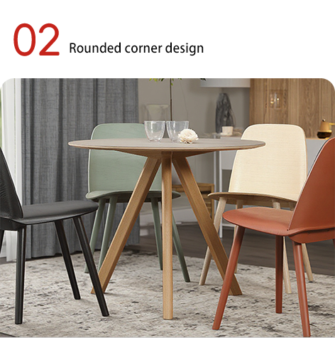 Muebles comerciales Recepción redonda Mesa y silla Combinación de mesa de conferencias de madera de acero antiguo para escritorio