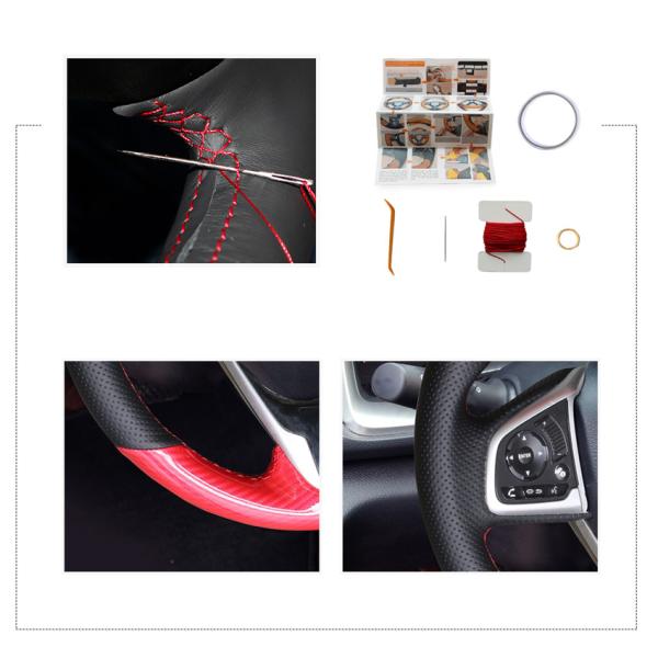 Custom carbon fiber leather Steering Wheel Cover for Honda Civic Civic 10 2016-2019 CRV CR-V 2017-2019 Clarity 2016-2018