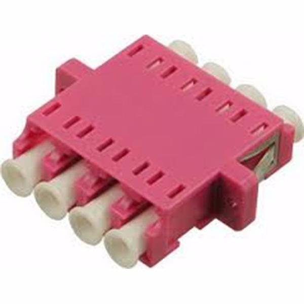 LC/PC Quad with SC Duplex Flange fiber optic adapter