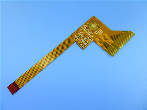 Flexible Printed Circuit (FPC) Built on 1oz Polyimide With Gold Plated for Temperature Module