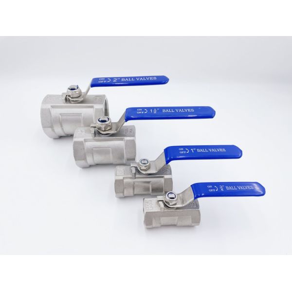 Factory OEM One Piece SS304 Internal Thread Ball Valve Compact Mini Ball Valve for Water Gas Oil Instrument Pipeline