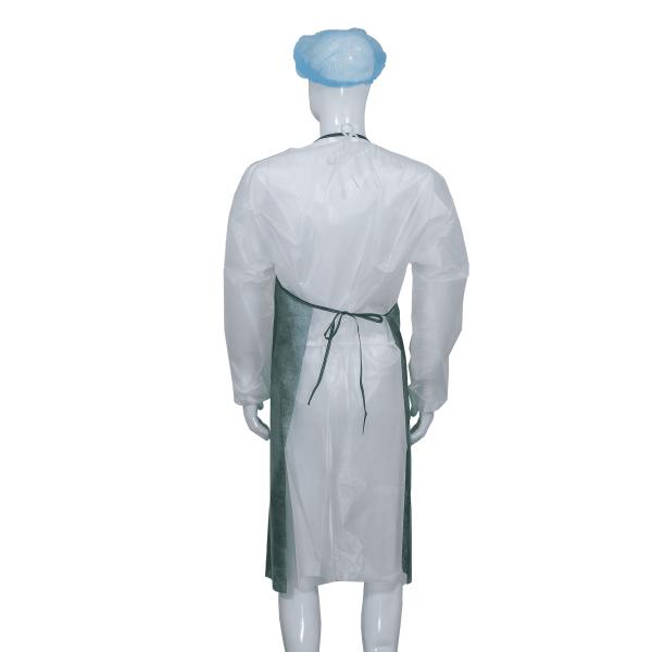 Одноразовые кухонные изделия, используемые в пищевой промышленности, пластиковые фартуки, водонепроницаемые, не подвержены загрязнению маслом, без рукава