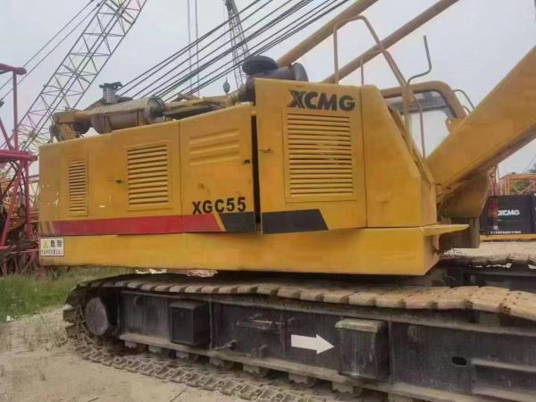 Poids de levage maximal 16 t Utilisé 2013 Xg 55 tonnes Crochet Deux grues Équipement de grue pour camions
